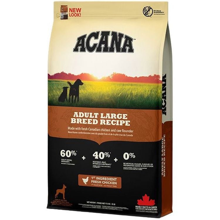 Сухий корм для собак Acana Adult Large Breed Recipe, 11.4 кг - фото 1