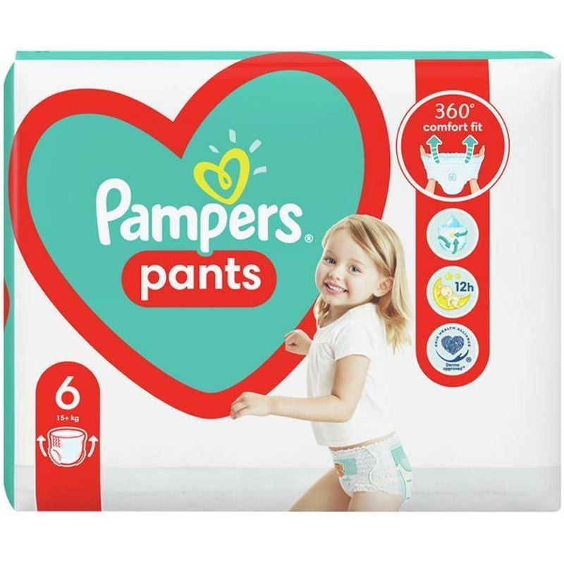 Підгузки трусики Pampers Pants 6 (15+ кг), 15 шт. - фото 1