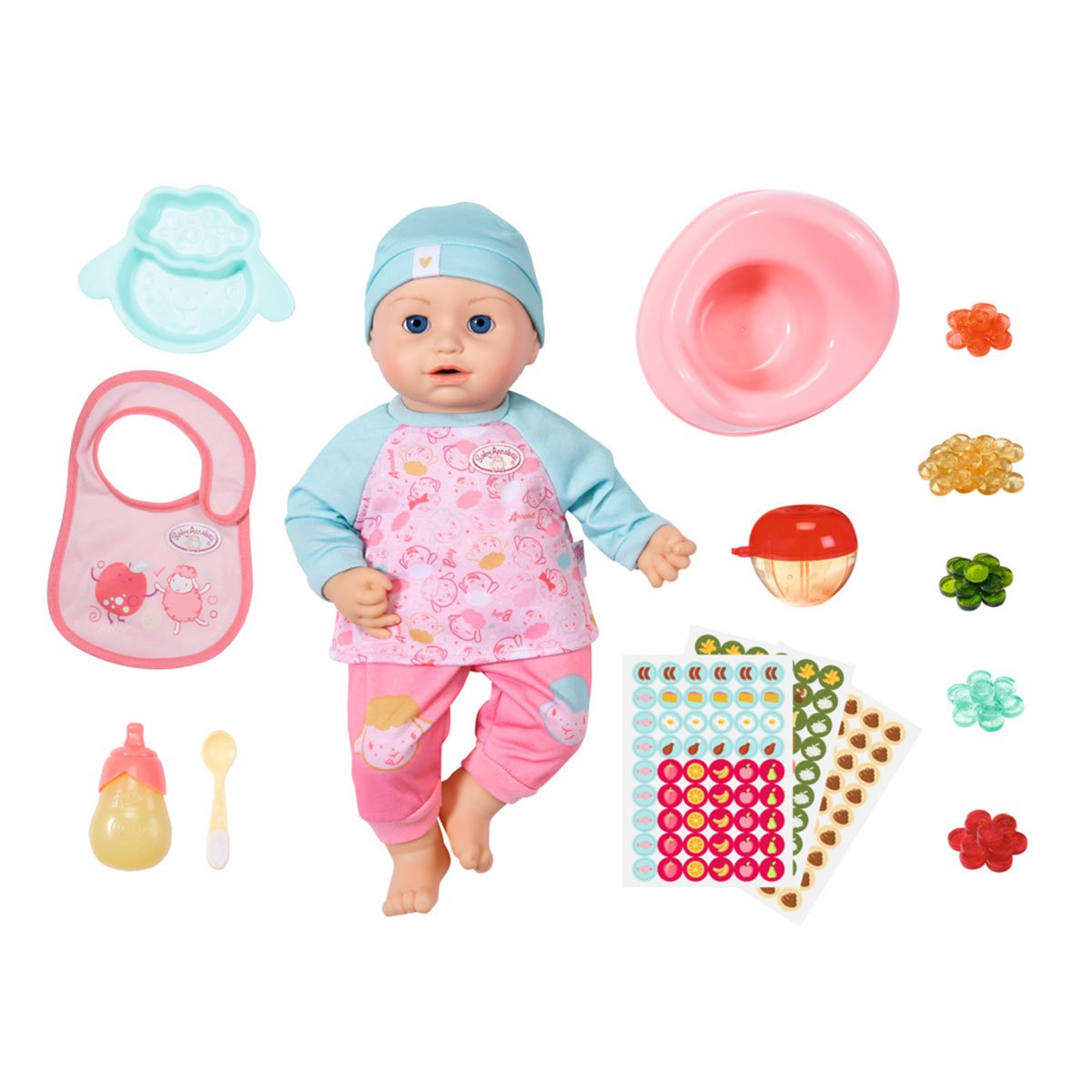 Интерактивная кукла Baby Annabell Ланч крошки Аннабель, с аксессуарами, 43 см (702987) - фото 3