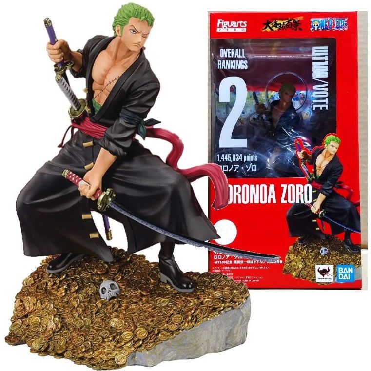 Фигурка Tamashi Nations Ван Пис Ророноа Зоро One Piece Roronoa Zoro 18 см WST OP RZ - фото 1