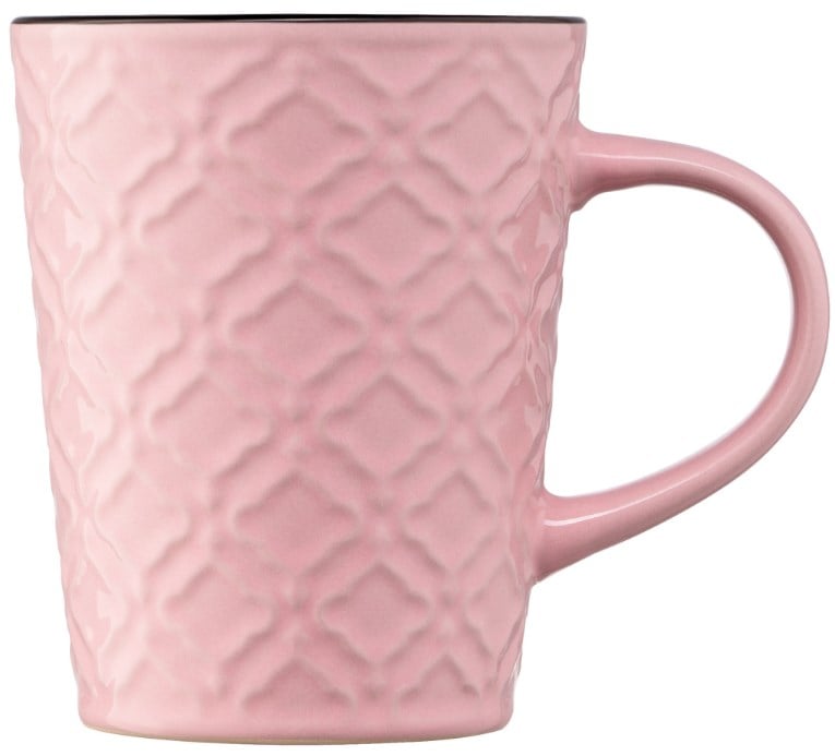 Чашка Ardesto Relief, 320 мл, рожевий (AR3474P) - фото 3
