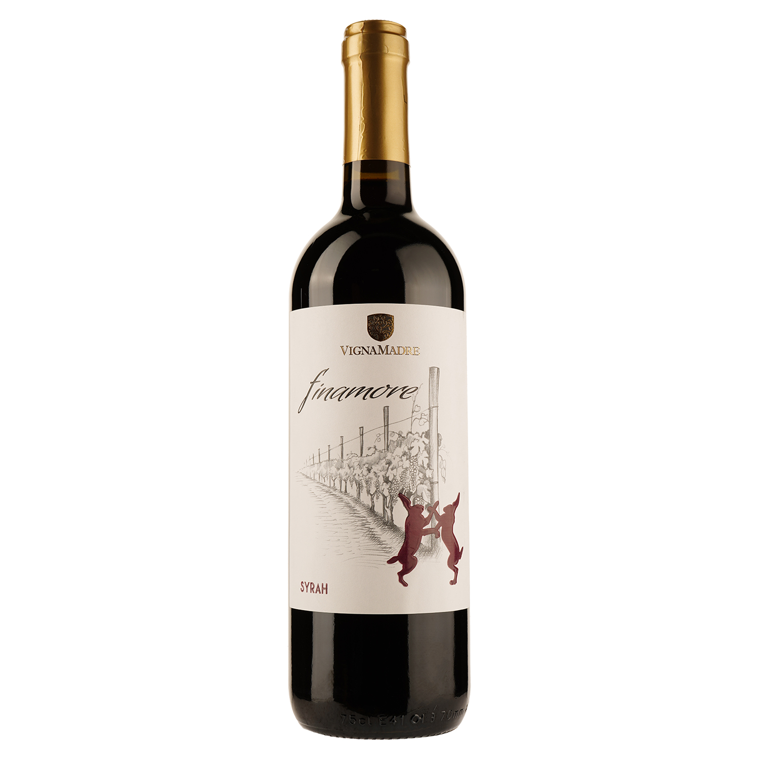 Вино Vigna Madre Finamore Syrah Varietale IGT, красное, сухое, 0,75 л - фото 1