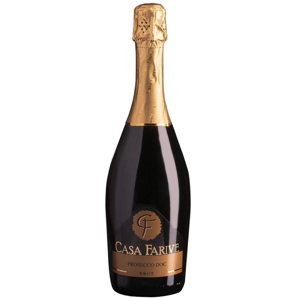 Вино ігристе Casa Farive Prosecco Brut DOC біле брют 0.75 л - фото 1