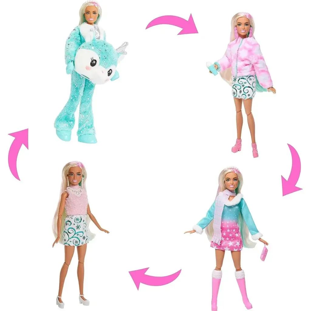 Игровой набор Barbie Адвент-календарь Cutie Reveal (HJX76) - фото 4