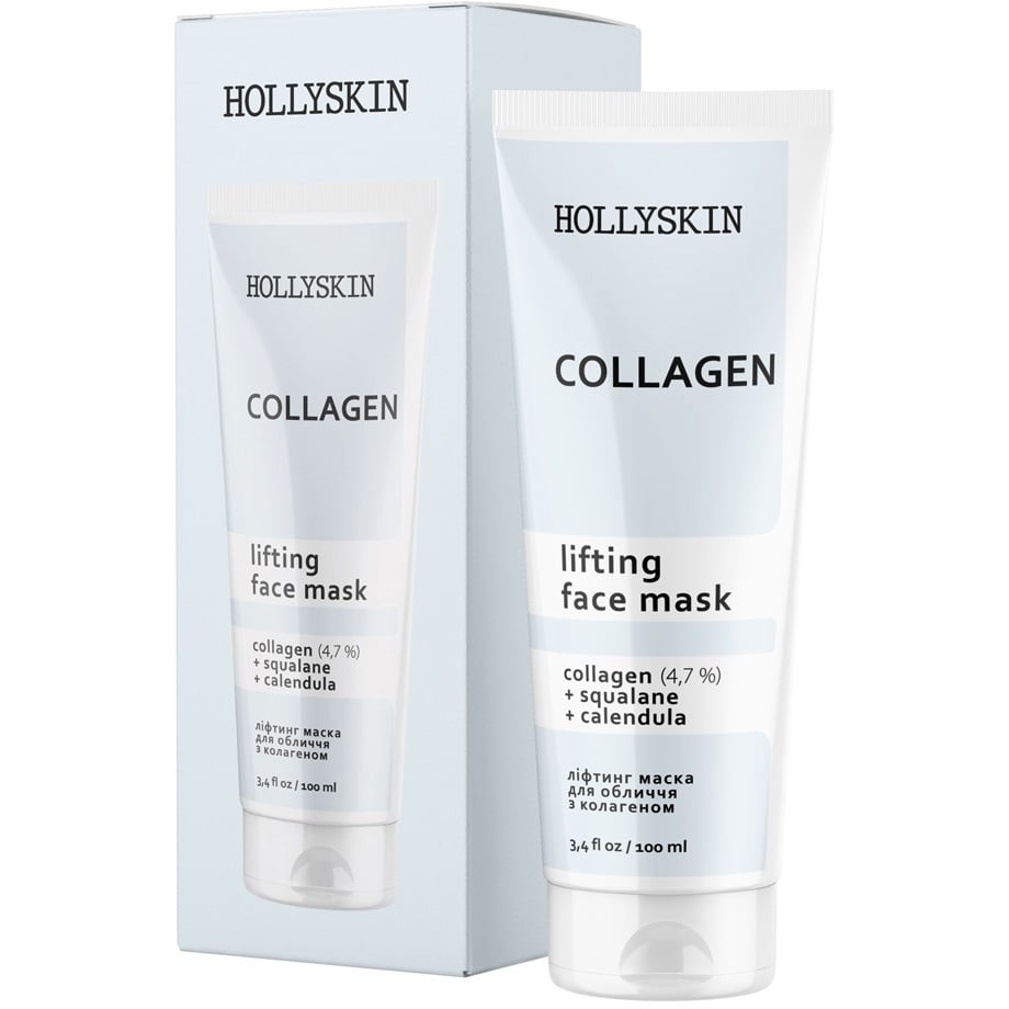 Маска для обличчя Hollyskin Collagen Face Mask, 100 мл - фото 1