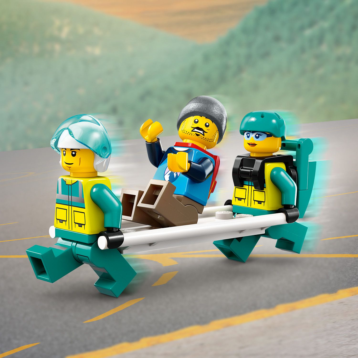 Конструктор LEGO City Вертолет аварийно-спасательной службы 226 деталей (60405) - фото 6