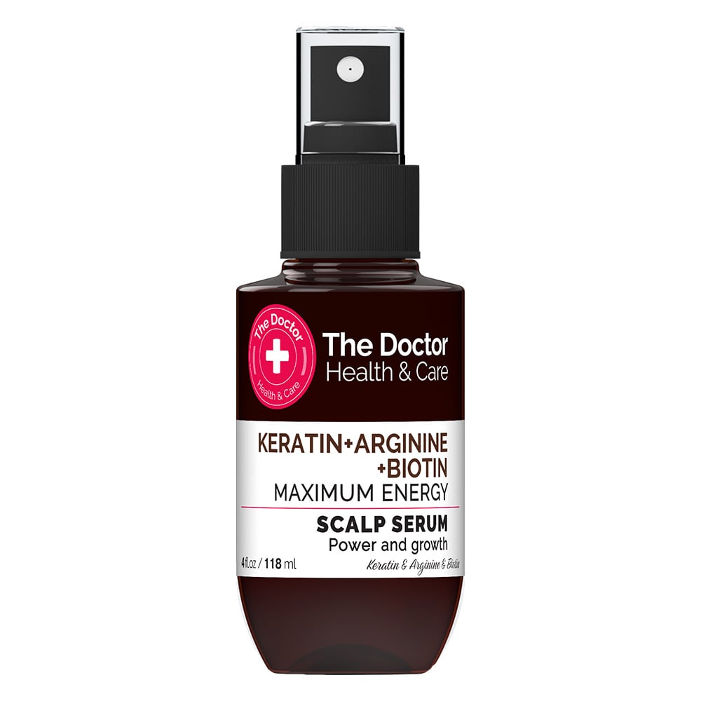 Сыворотка для волос The Doctor Health&Care Keratin + Arginine + Biotin Maximum Energy Scalp serum, 89 мл - фото 1