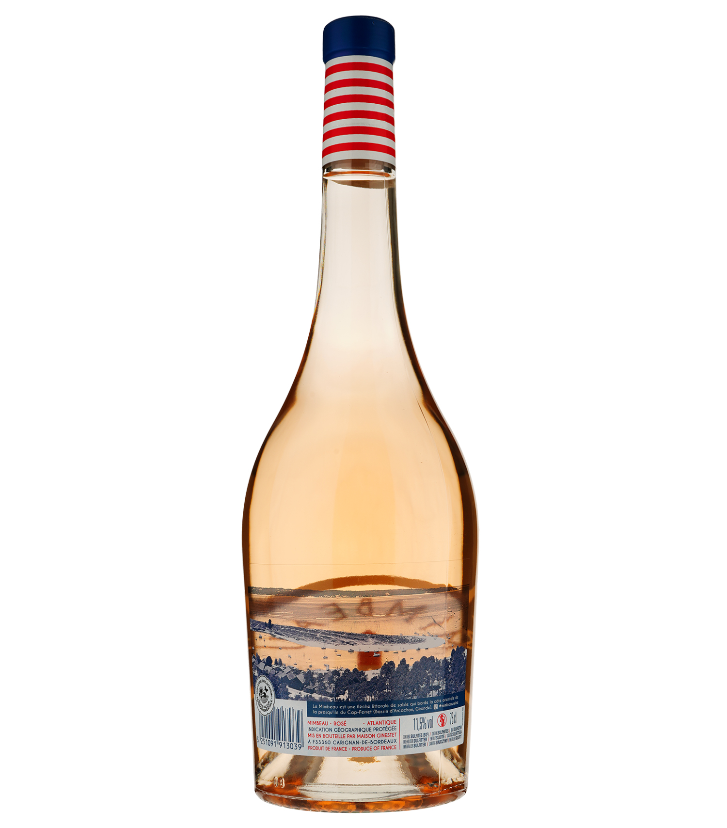 Вино Mimbeau Rose Igp Atlantique, рожеве, сухе, 0,75 л (917857) - фото 1