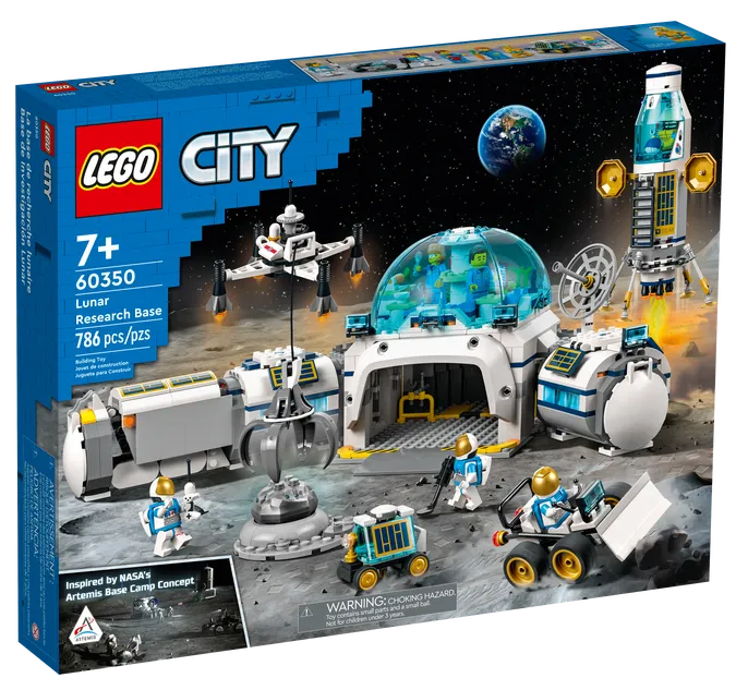 Конструктор LEGO City Місячна наукова база, 786 деталей (60350) - фото 2