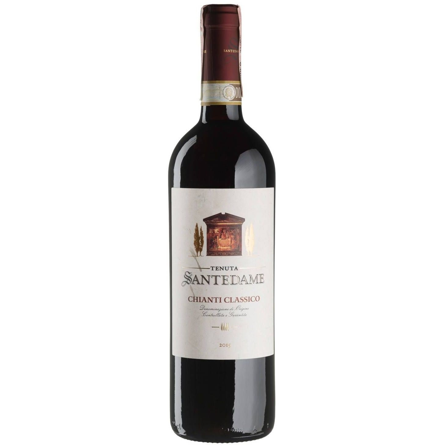 Вино Ruffino Santedame Chianti Classico, червоне, сухе, 0,75 л (03570) - фото 1