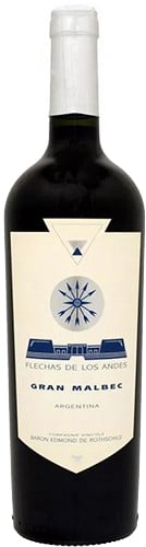Вино Flechas de Los Andes Gran Corte Malbec, 14,5%, 0,75 л (869076) - фото 1