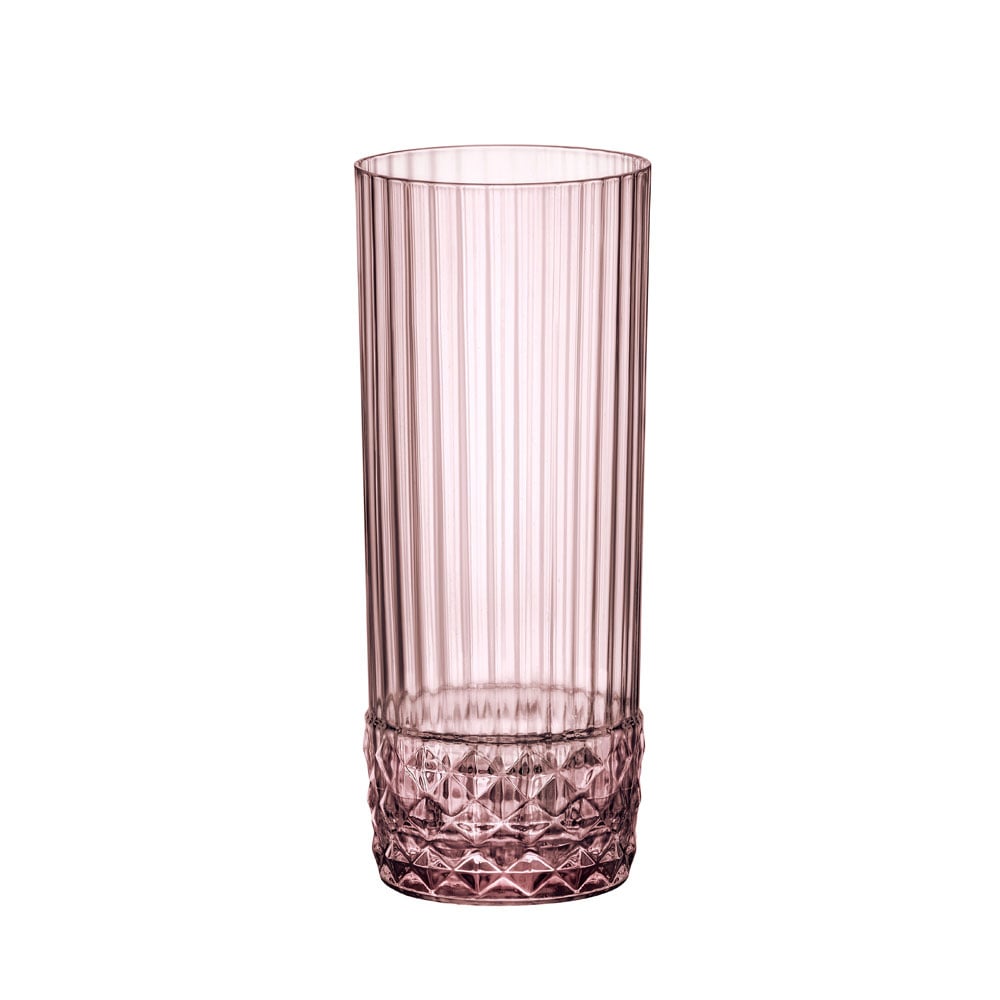 Склянка Bormioli Rocco America'20s Lilac Rose, 6 шт., 400 мл (122159BAU021990) - фото 1