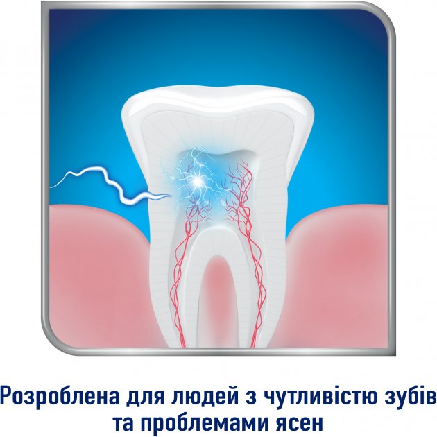 Зубна щітка Sensodyne Чутливість зубів та захист ясен м'яка біла з червоним - фото 10