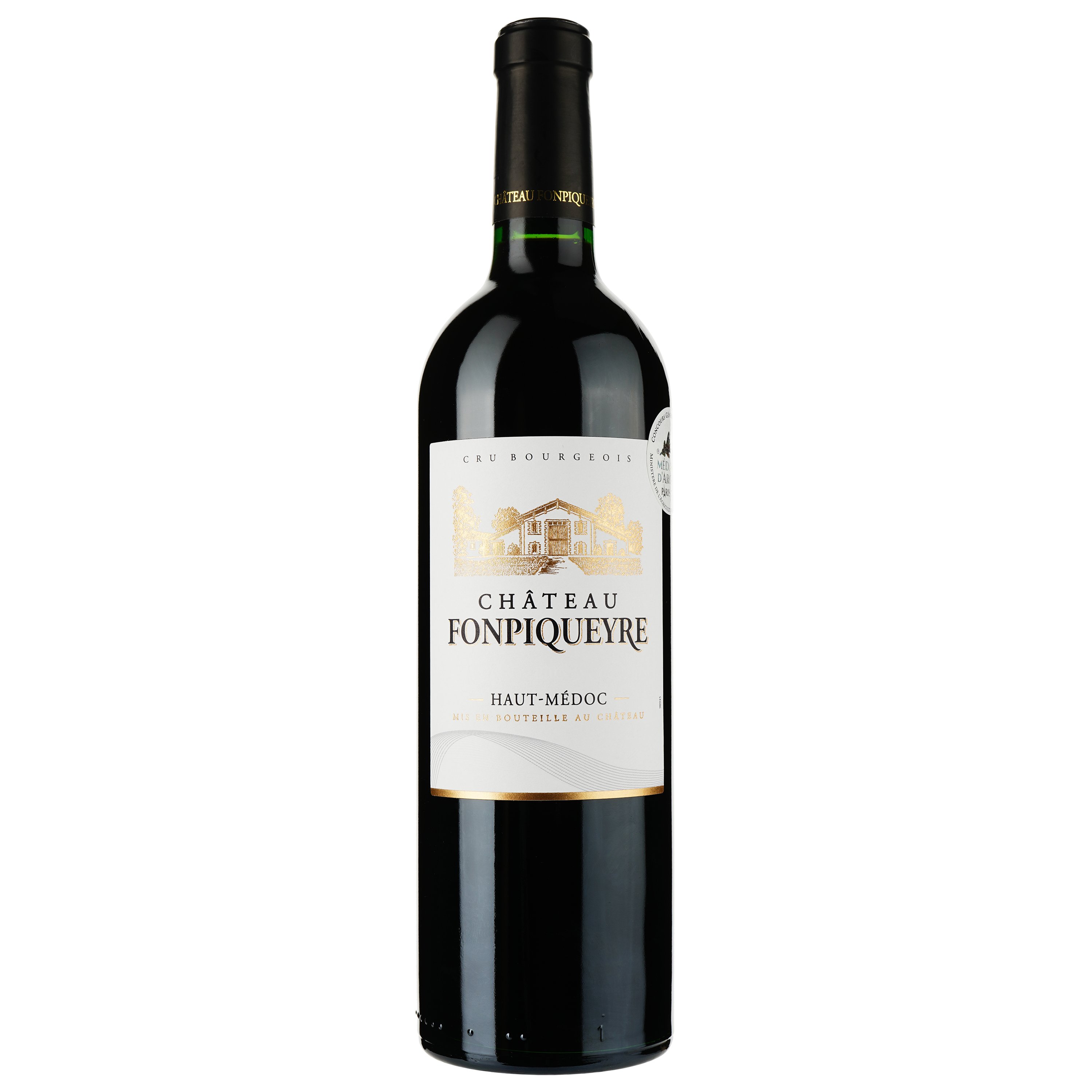 Вино Chateau Fonpiqueyre 2016 Haut-Medoc красное сухое 0.75 л - фото 1