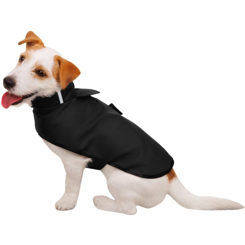 Дощовик для собак BronzeDog Textile XL чорний - фото 4