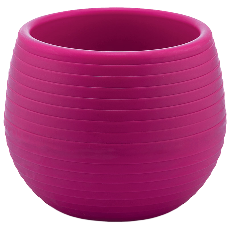 Горшок для цветов Serinova Colorful, 0.55 л, фиолетовый (ES03-Visne) - фото 1