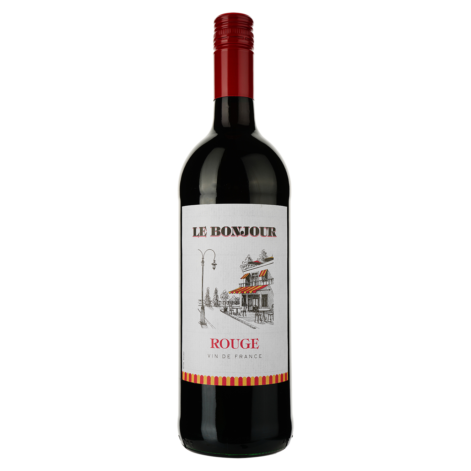 Вино Le Bonjour Red красное сухое 1 л - фото 1