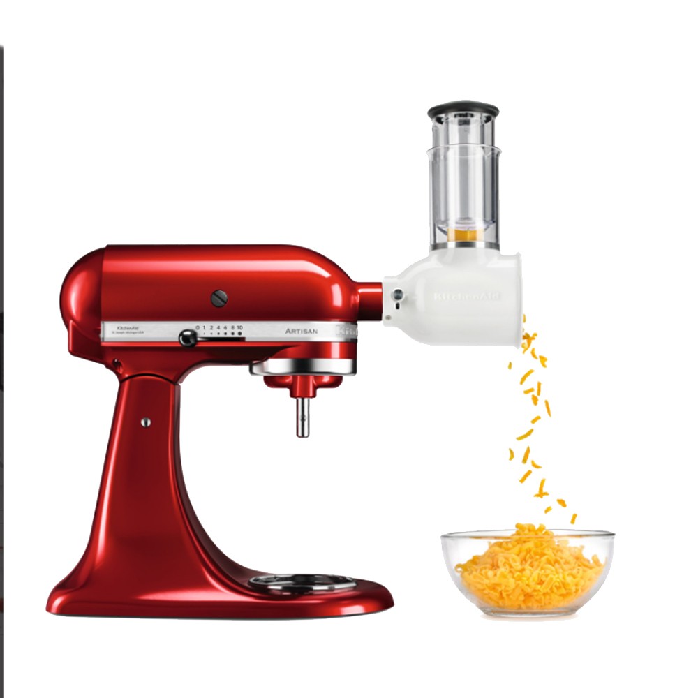 Насадка-овочерезка KitchenAid с тремя барабанами белая (5KSMVSA) - фото 6