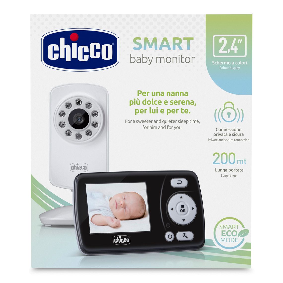 Цифрова видеоняня Chicco Video Baby Monitor Smart (10159.00) - фото 2