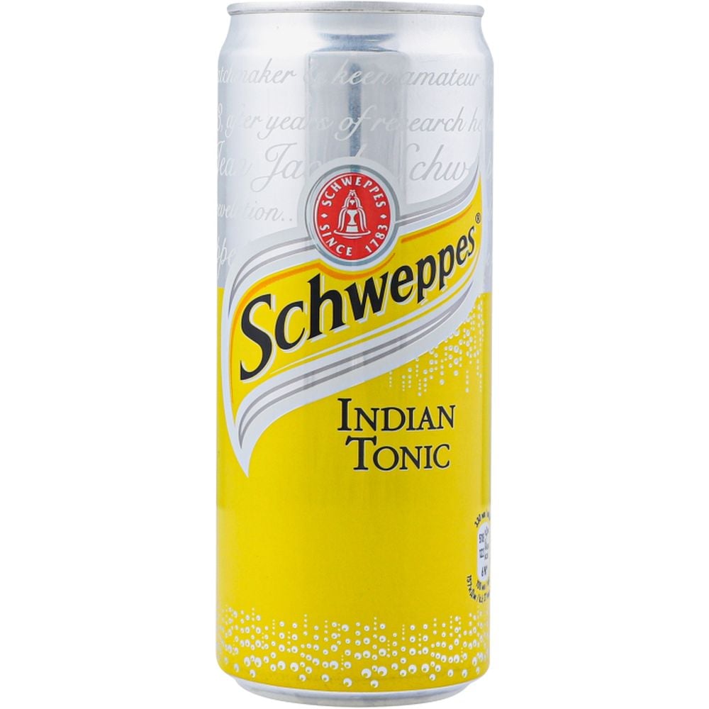 Напій Schweppes Indian Tonic Water безалкогольний 330 мл (714691) - фото 1