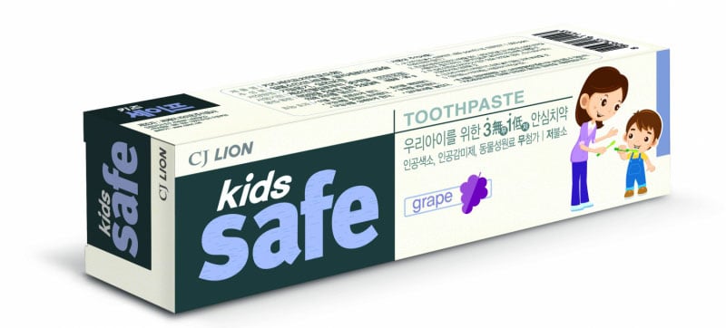 Дитяча зубна паста Lion Kids Safe Виноград, 90 г - фото 3