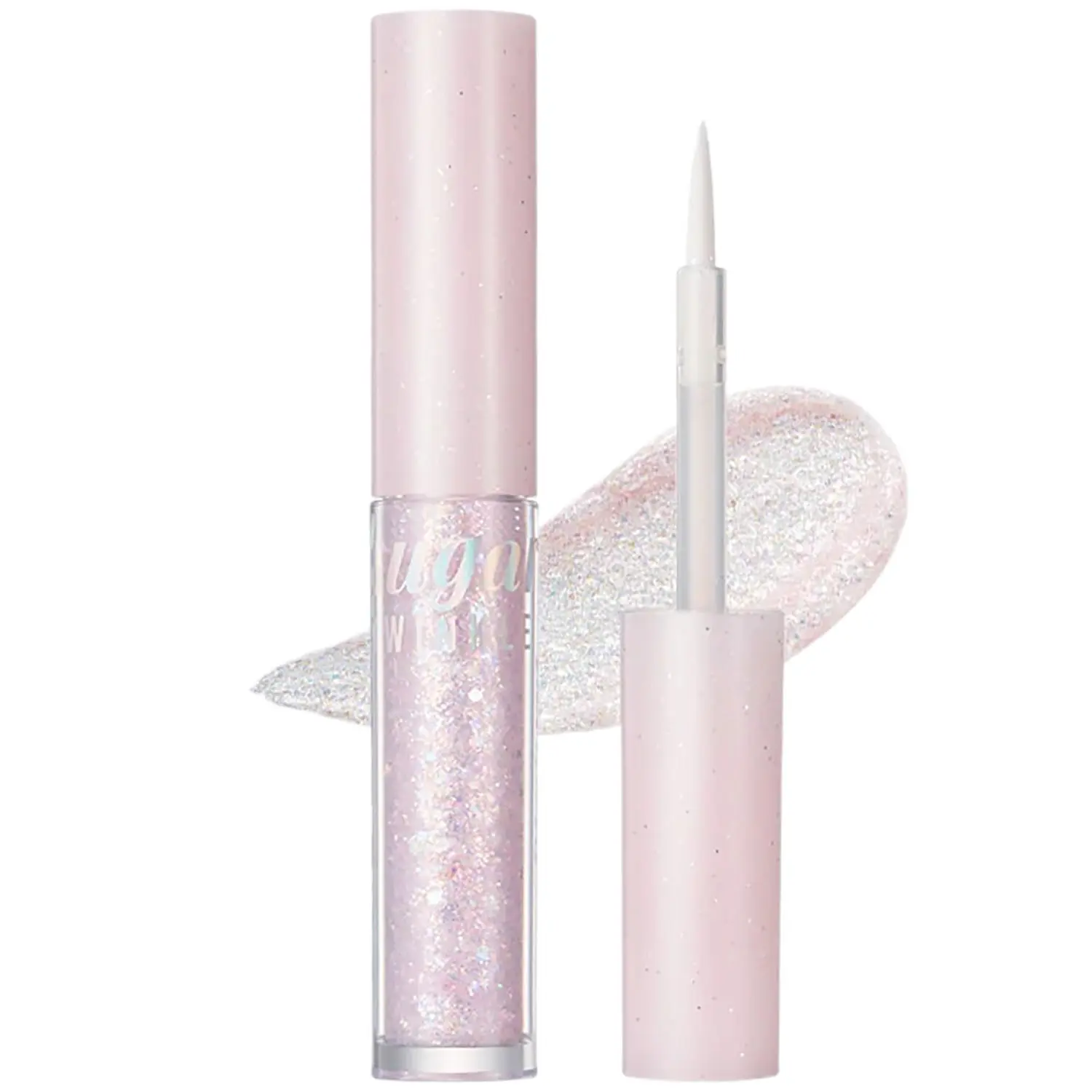 Жидкие тени для век Peripera Sugar Twinkle Liquid Glitter тон 01 (Glitter Wave) 1.9 г - фото 2