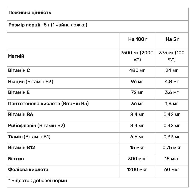 Магній Nutrend MagnesLife Instant Drink апельсин 300 г - фото 2