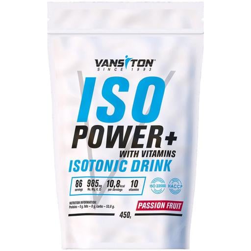 Ізотонік Vansiton ISO Power Маракуйя 450 г - фото 1