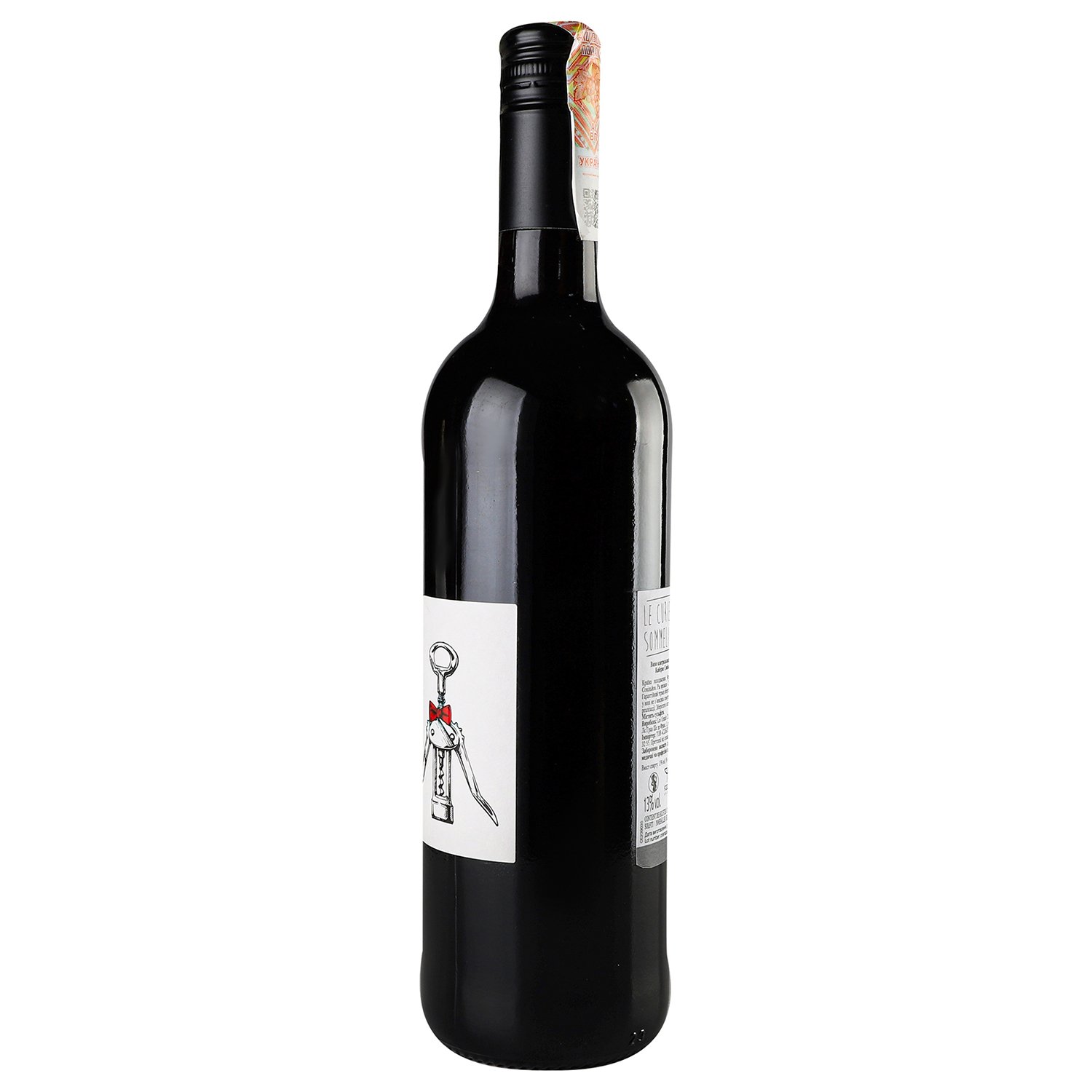 Вино Le Curieux Sommelier Cabernet Sauvignon, красное, сухое, 0,75 л - фото 2