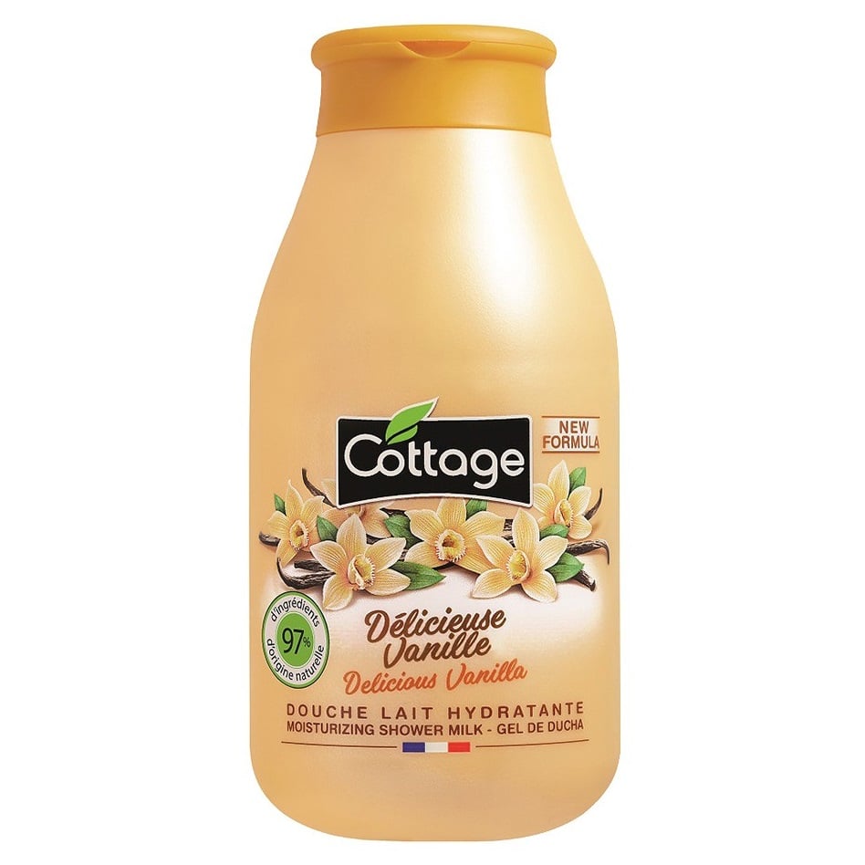 Молочко для душу Cottage Delicious Vanilla увлажняющее, 250 мл - фото 1