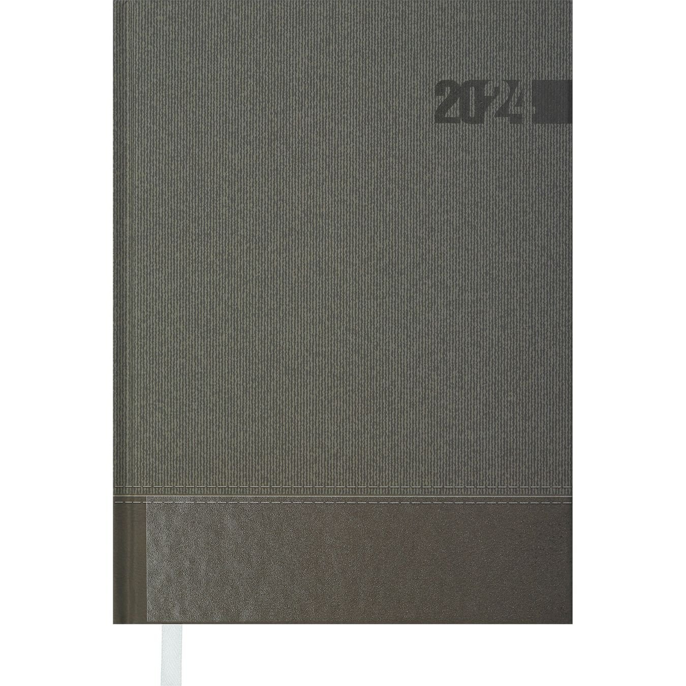 Щоденник датований Buromax Solid 2024 A5 коричневий (BM.2198-32) - фото 1