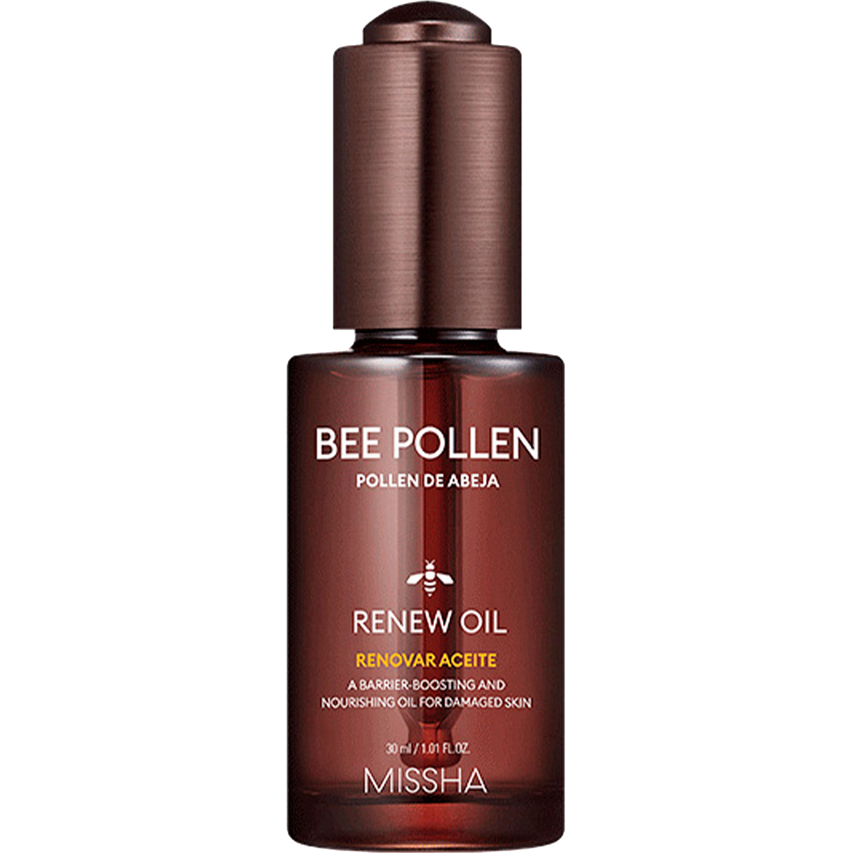 Олія для обличчя Missha Bee Pollen Renew Oil 30 мл - фото 1