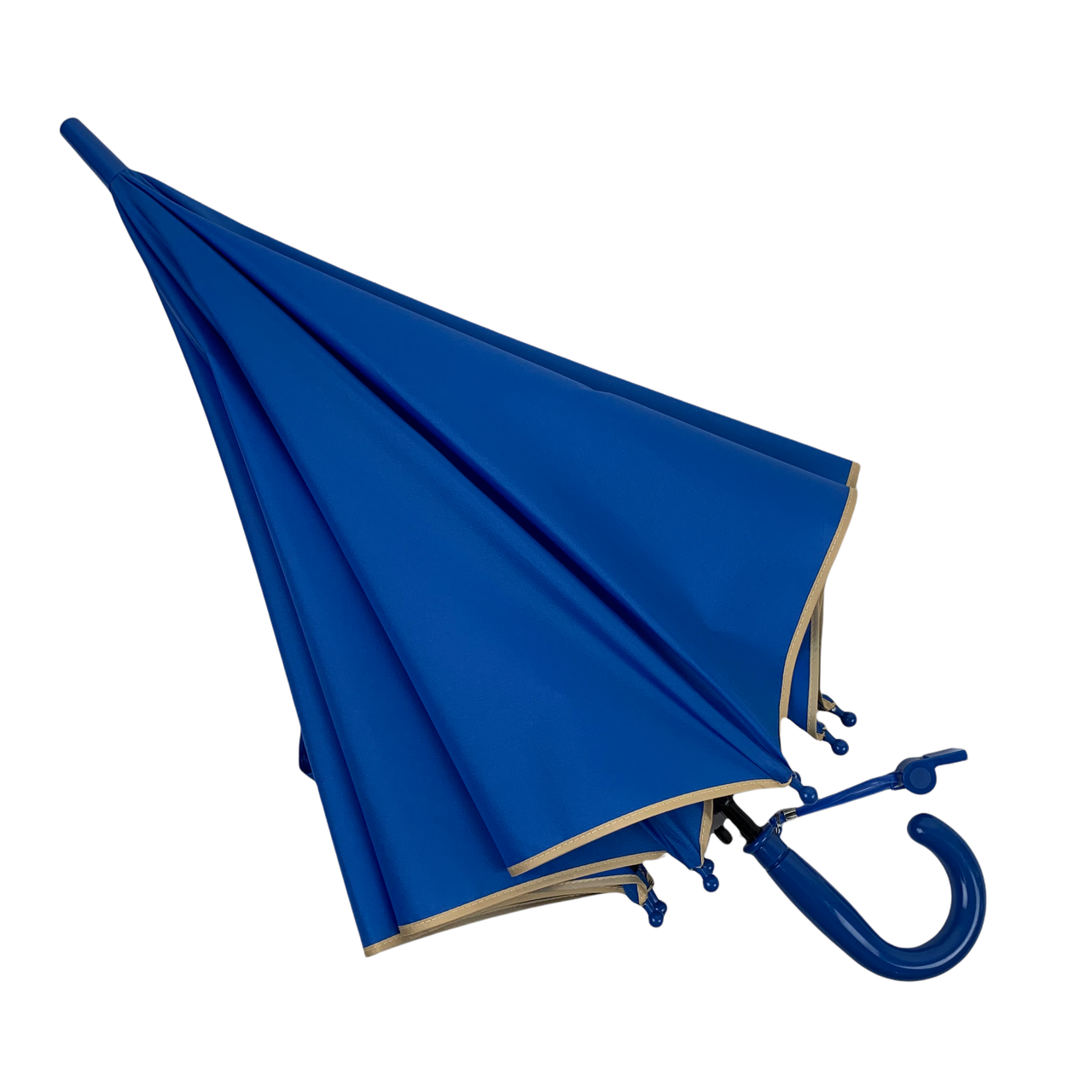 Дитяча парасолька-палиця напівавтомат Toprain 88 см синя - фото 5