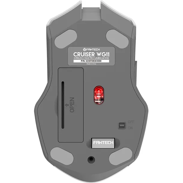Ігрова бездротова миша Fantech WG-11 Cruiser PixArt 10G White - фото 5