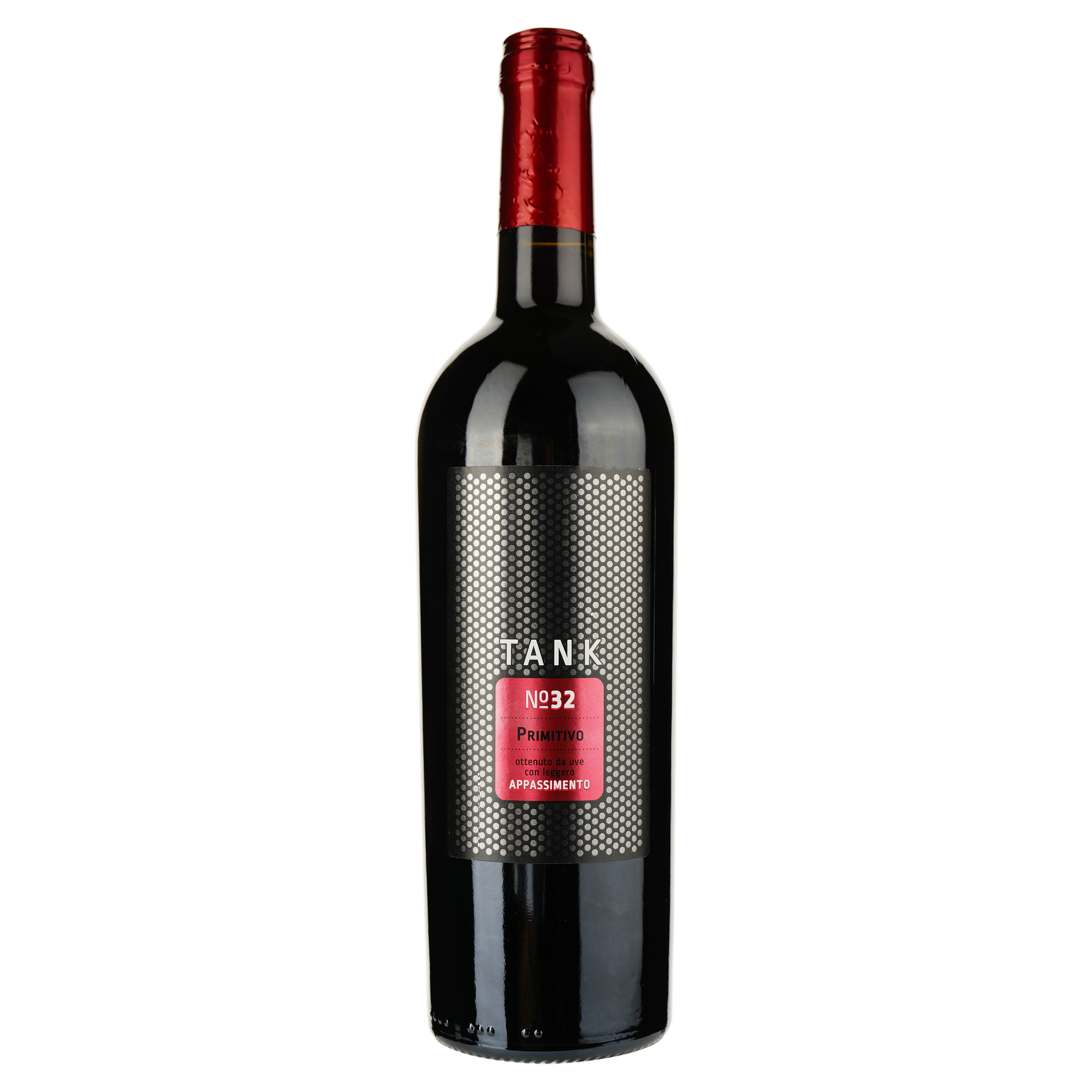 Вино Tank 32 Primitivo Appassimento, красное, сухое, 0,75 л - фото 1
