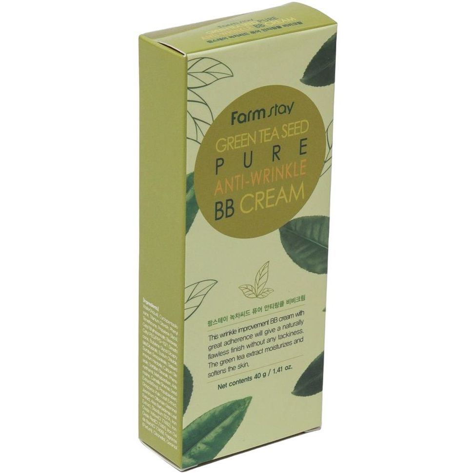 BB-крем для лица FarmStay Green Tea Seed Pure Anti-Wrinkle BB Cream 40 г - фото 6