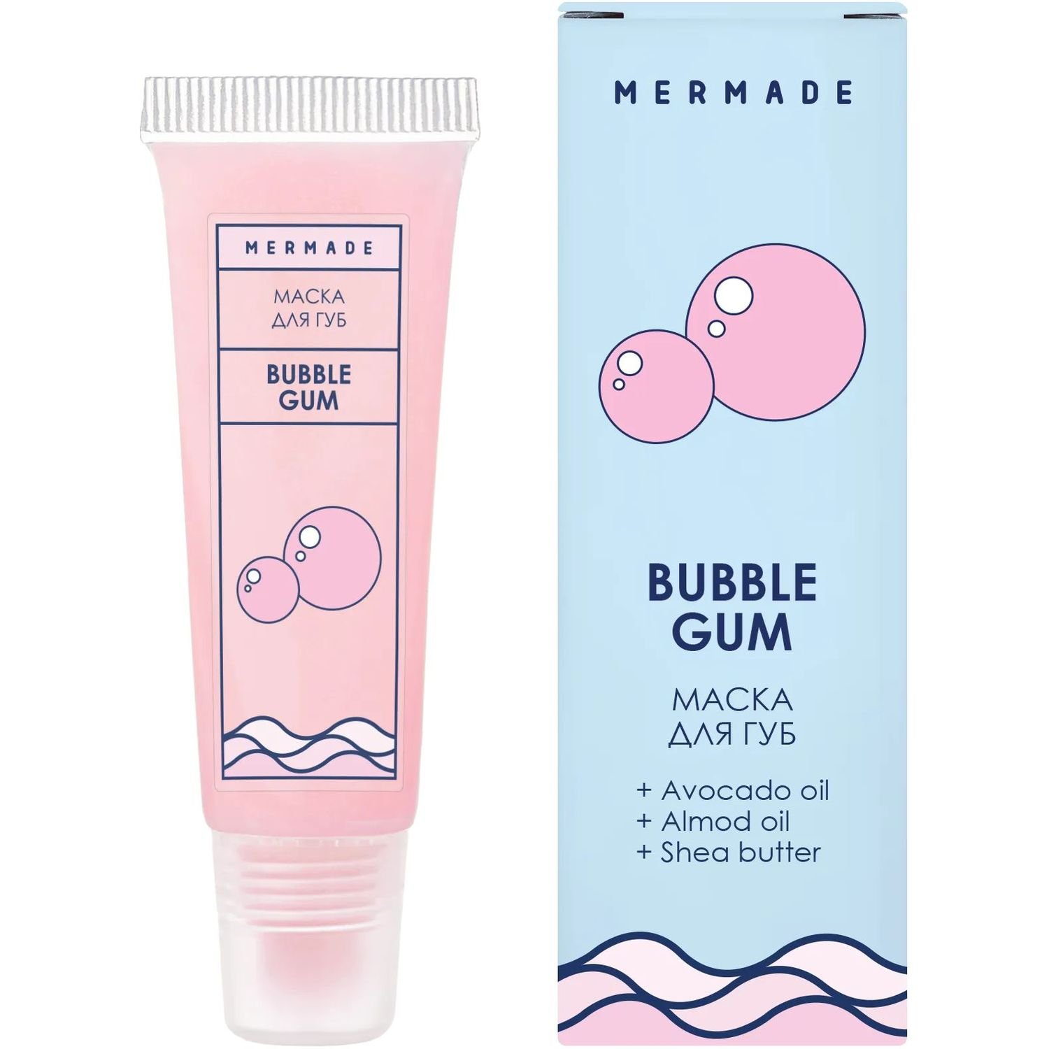 Маска для губ Mermade Bubble Gum, 10 г - фото 1