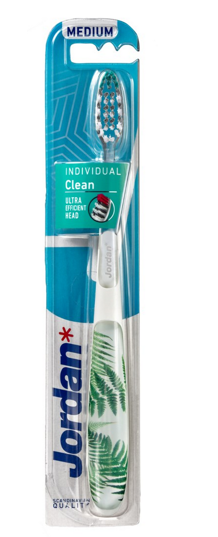 Зубна щітка Jordan Individual Clean Medium, в асортименті - фото 3