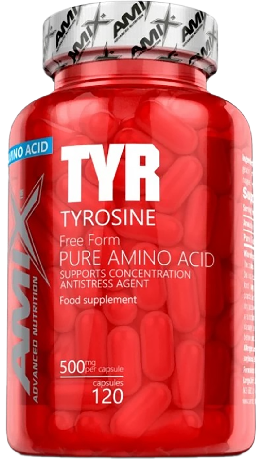 Аминокислота Amix Tyrosine 500 мг 120 капсул - фото 1
