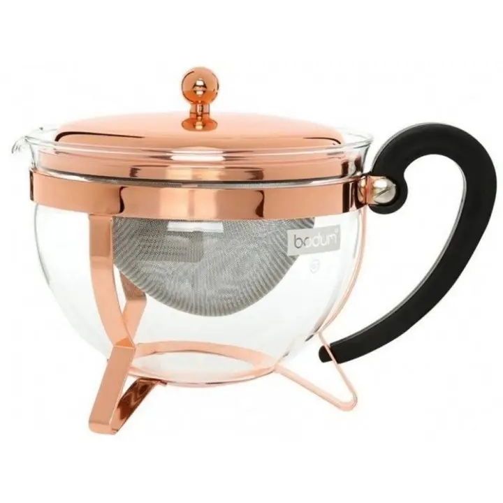 Заварочный чайник Bodum Chambord с крышкой 1.3 л (11656-18) - фото 2