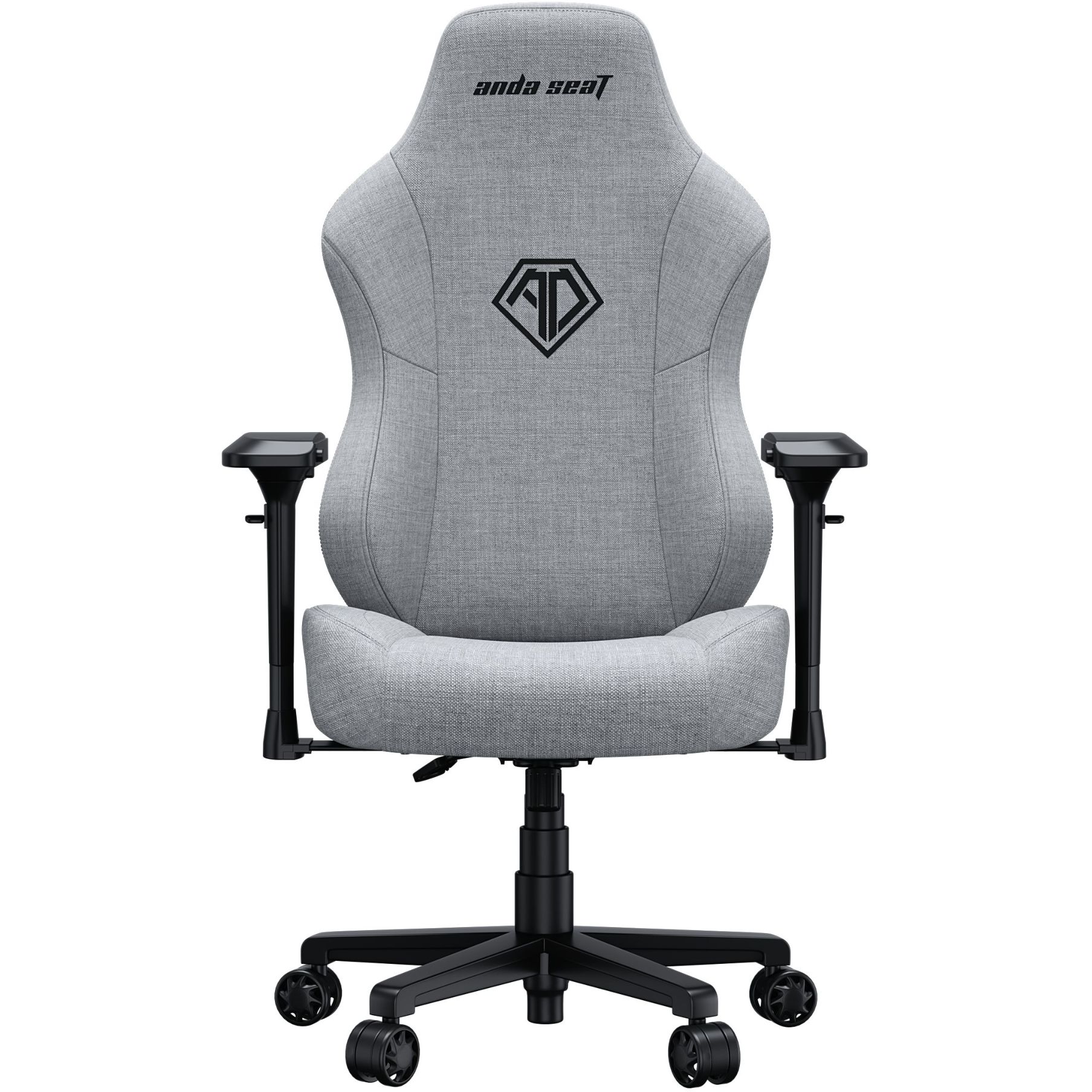 Кресло игровое Anda Seat Phantom 3 Pro Size L Grey Fabric (AD18YC-06-GF) - фото 4