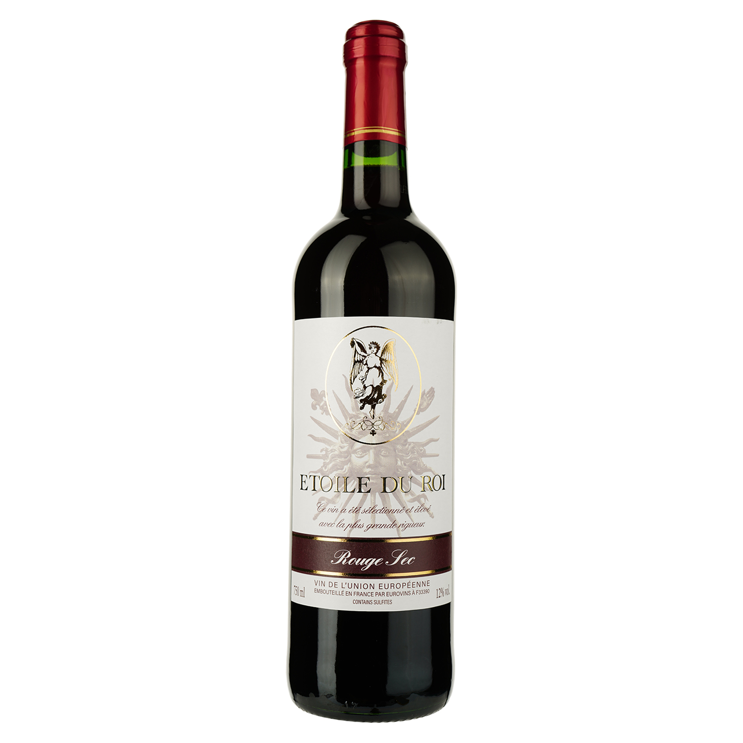 Вино Etoile du Roi Rouge, красное, сухое, 0,75 л - фото 1