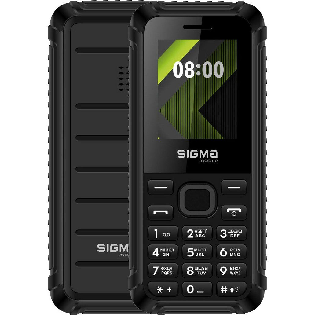 Мобільний телефон Sigma Mobile X-style 18 Track Black (UA UCRF) - фото 1