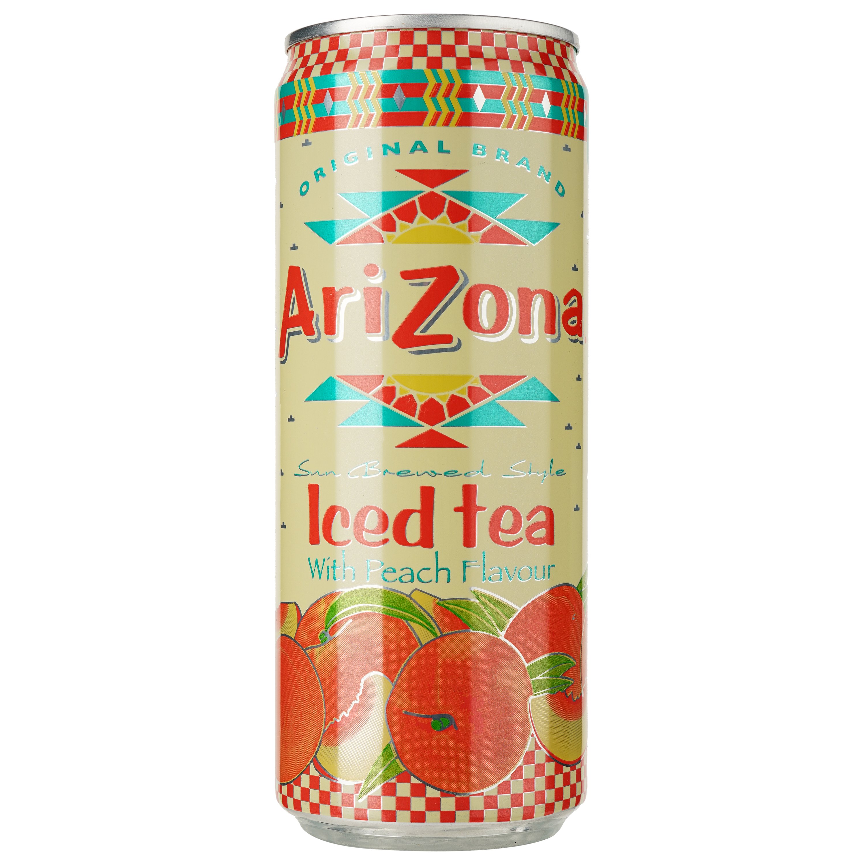 Холодний чай Arizona Iced Tea with Peach Flavour 0.33 л (896719) - фото 1