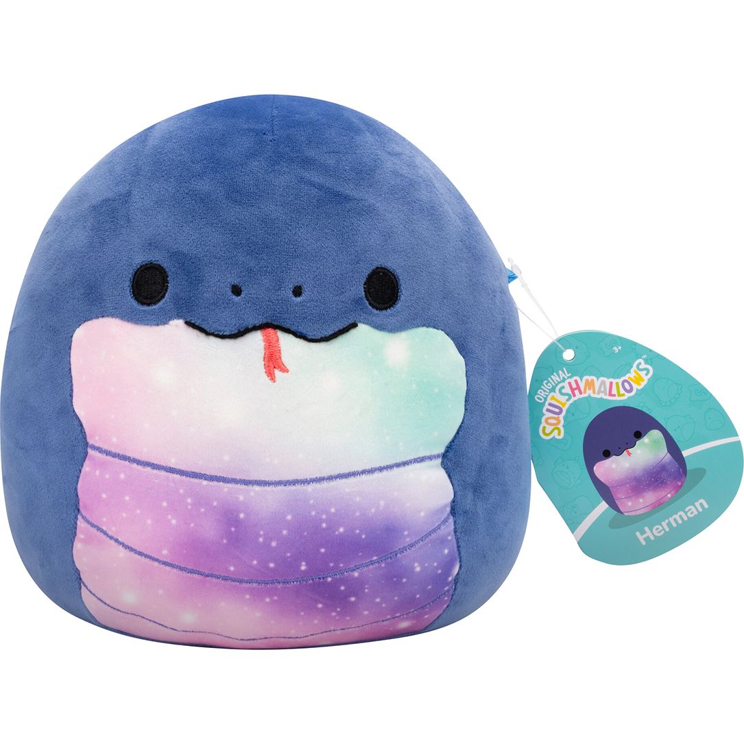 Мягкая игрушка Squishmallows Змея Герман 19 см (SQCR06582) - фото 7