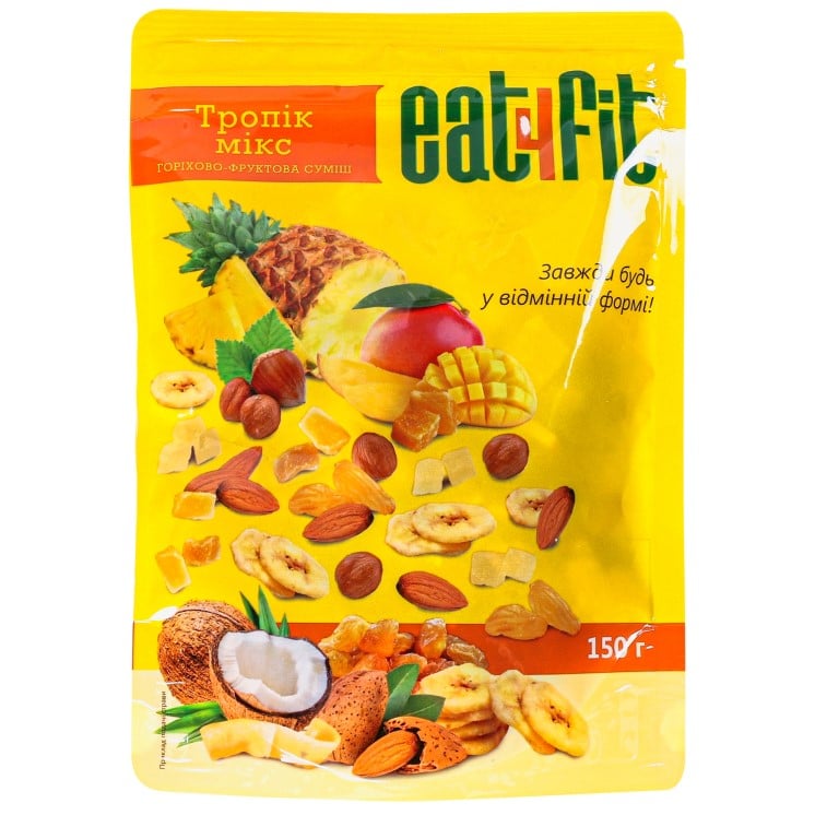 Смесь орехово-фруктовая Eat4fit Tropic mix 150 г - фото 1