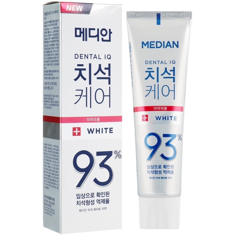 Відбілювальна зубна паста зі смаком м'яти Median Toothpaste White - фото 1