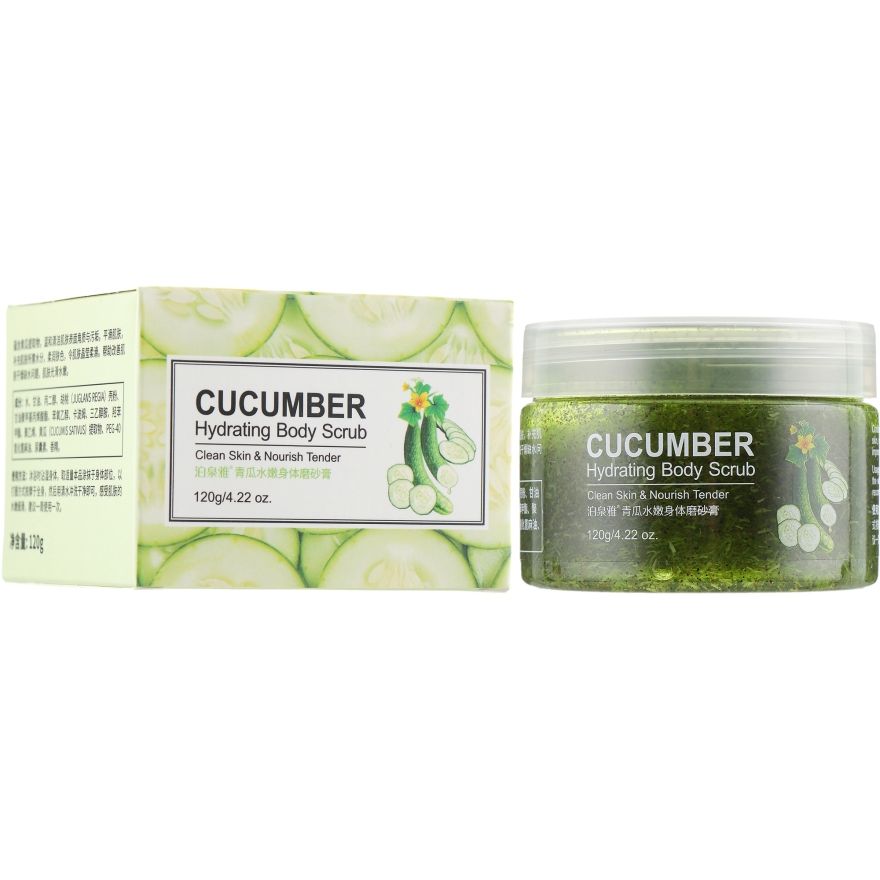 Cкраб для тіла Bioaqua Cucumber Hydrating Body Scrub, 120 г - фото 2