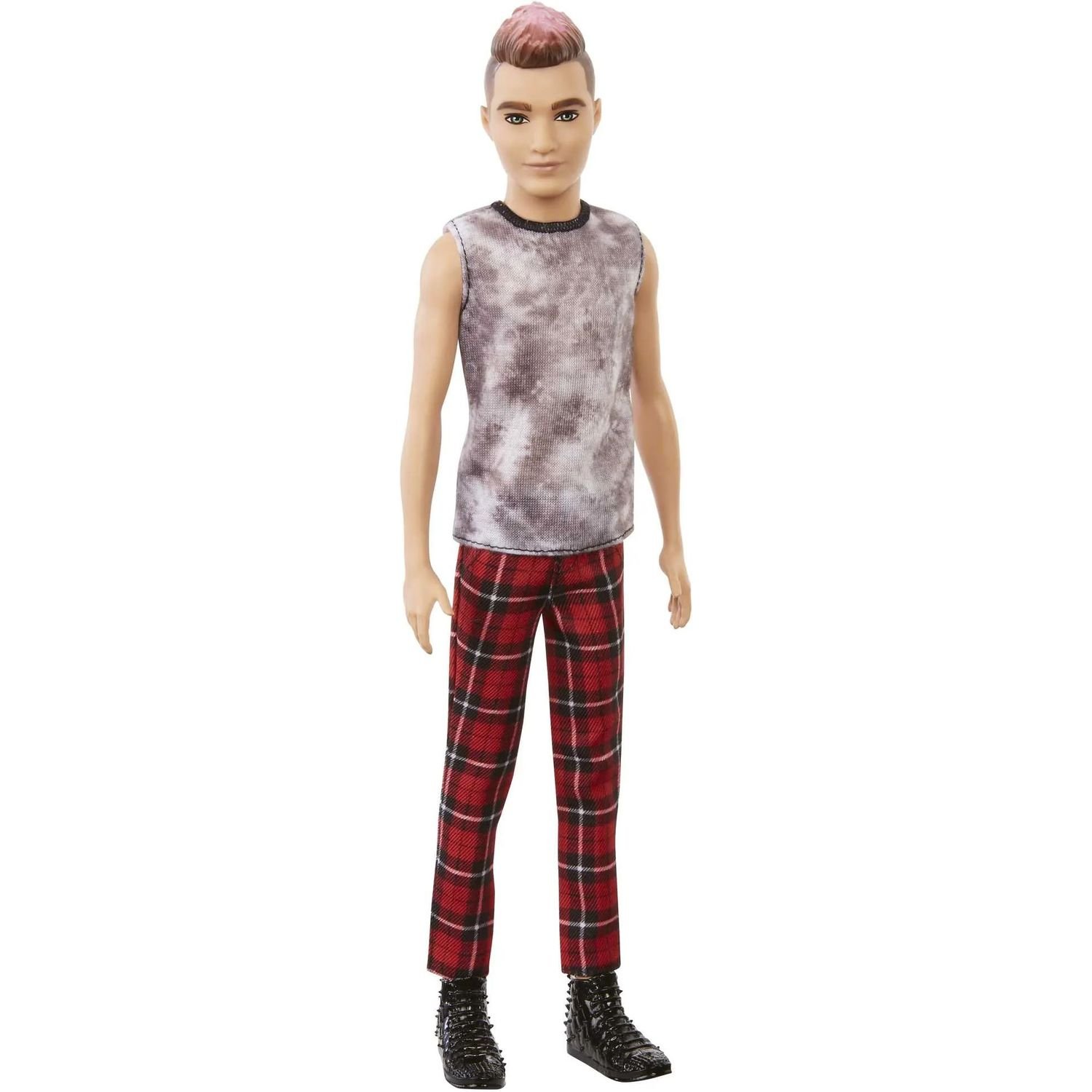 Лялька Barbie Кен Модник в картатих штанях (GVY29) - фото 1