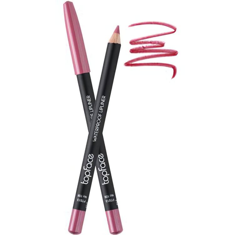 Олівець для губ TopFace Waterproof Lipliner водостійкий PT613 відтінок 108 1.14 г - фото 1